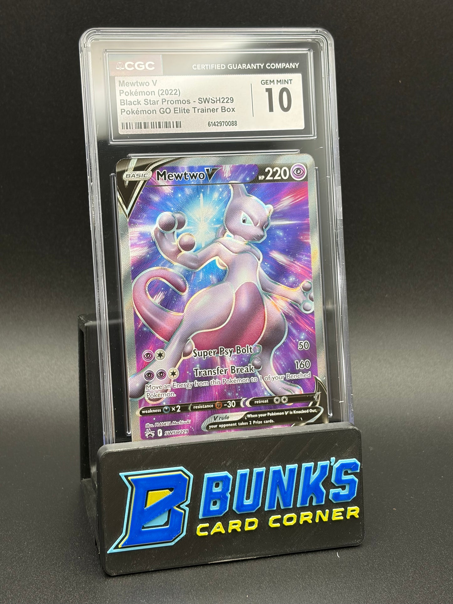 Mewtwo V Promos CGC 10