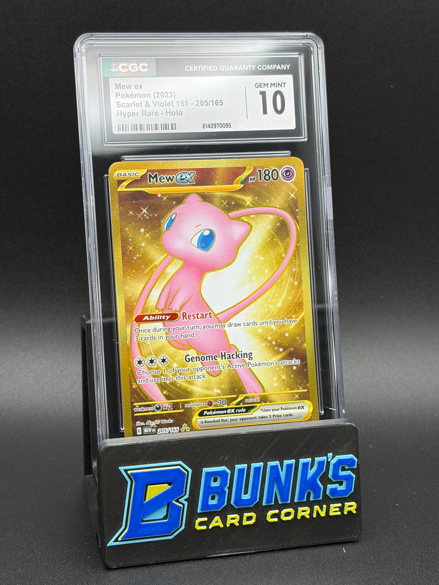 Mew ex Hyper Rare Holo CGC 10