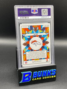 2024 Bo Nix Stained Glass PSA 9