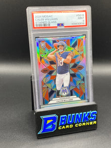 2024 Caleb Williams Stained Glass PSA 9