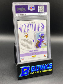 2023 Jordan Addison Contours-Blue PSA 10