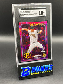 2024 Paul Skenes Magenta 261/299 SGC 10