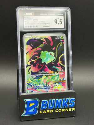 Bulbasaur Enhanced Booster Display Box CGC 9.5