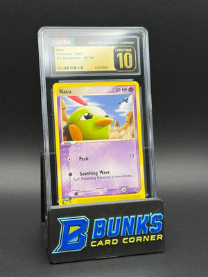Natu EX Sandstorm E-Reader CGC Pristine 10
