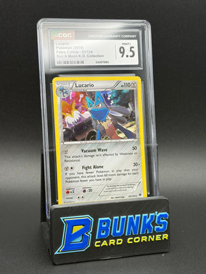 Lucario Sun & Moon KO Collection CGC 9.5