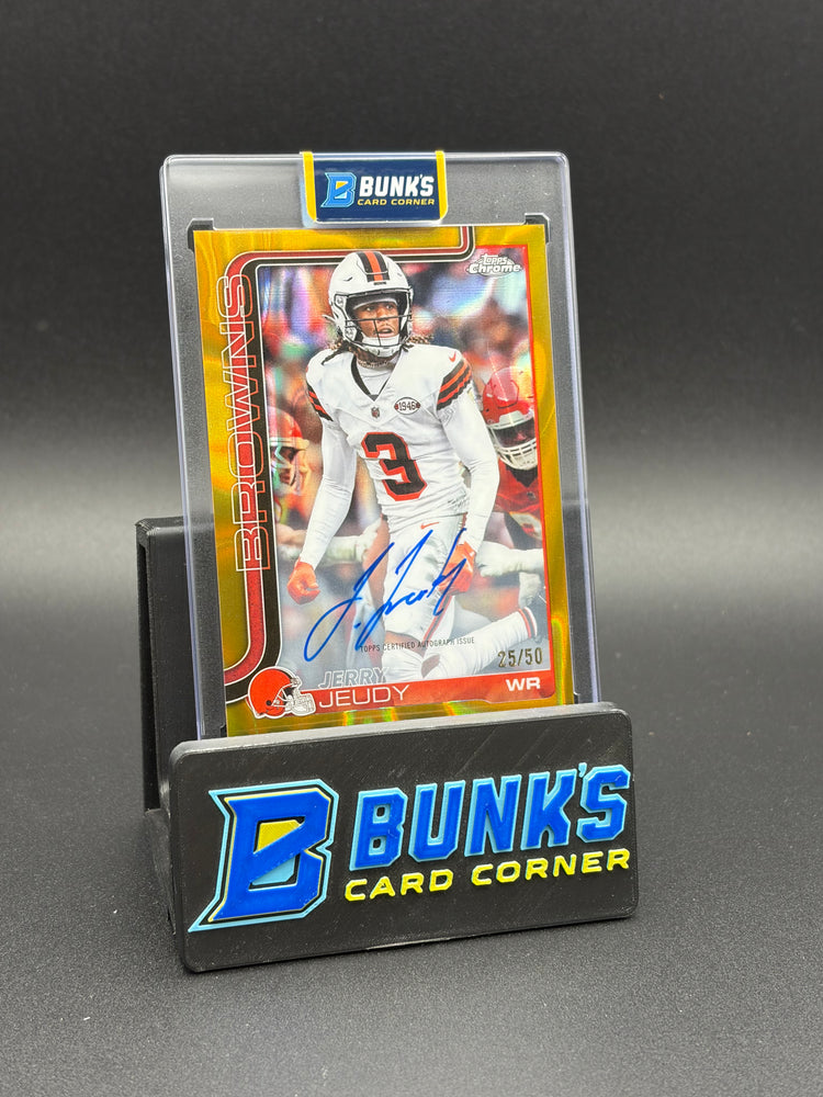2025 Jerry Jeudy Base Variation Topps Chrome 25/50