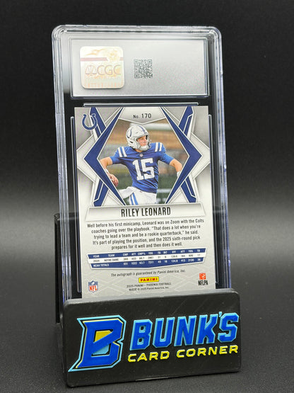 2025 Riley Leonard Hyper Auto Phoenix CGC 9.5 Auto 10 RC