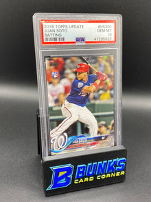 2018 Juan Soto Batting PSA 10