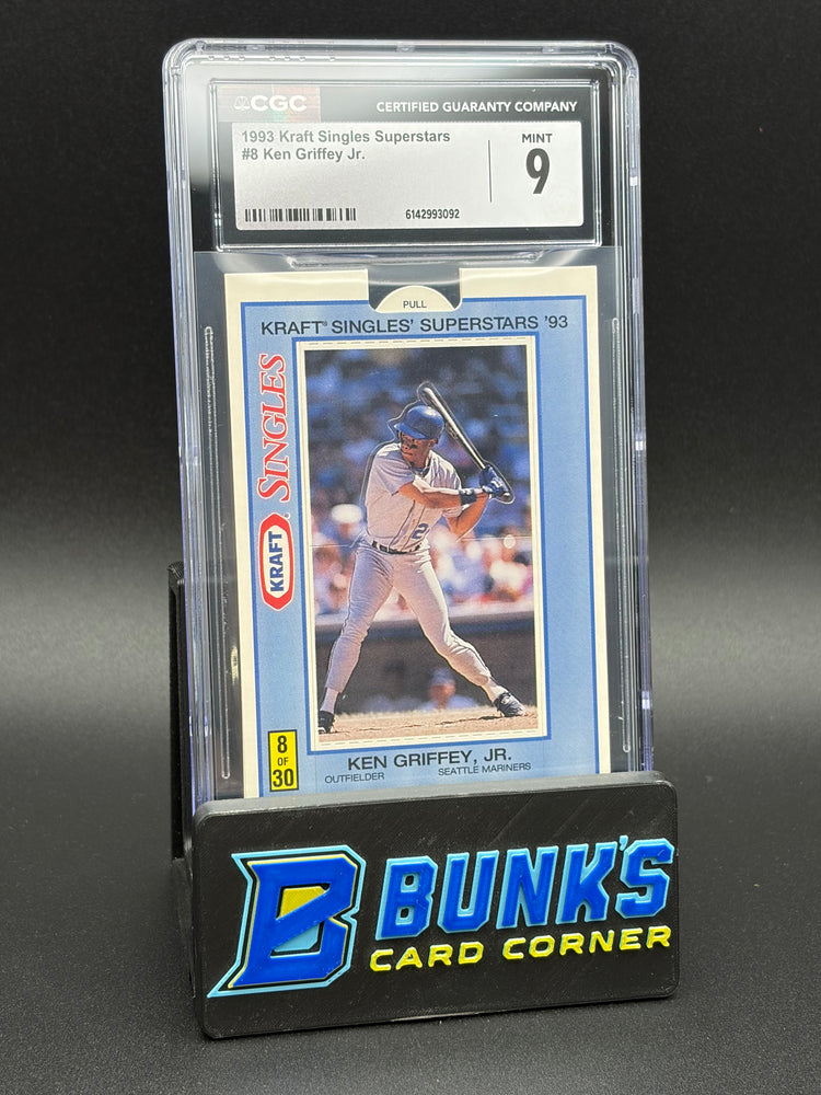 1993 Ken Griffey Jr Kraft Single Superstars CGC 9