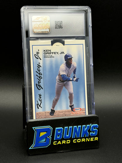 1993 Ken Griffey Jr Kraft Single Superstars CGC 9