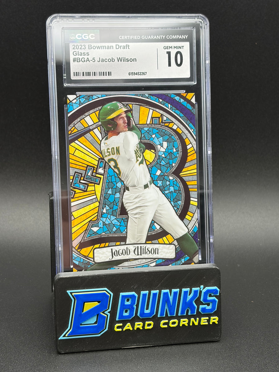2023 Jacob Wilson Glass Bowman Draft CGC 10 SP