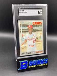 1970 Lou Brock SGC 6