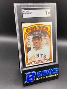 1972 Willie Mays SGC 7
