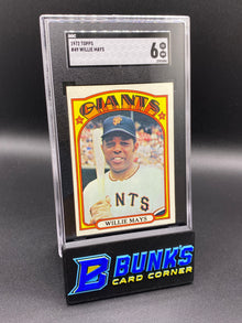 1972 Willie Mays SGC 6