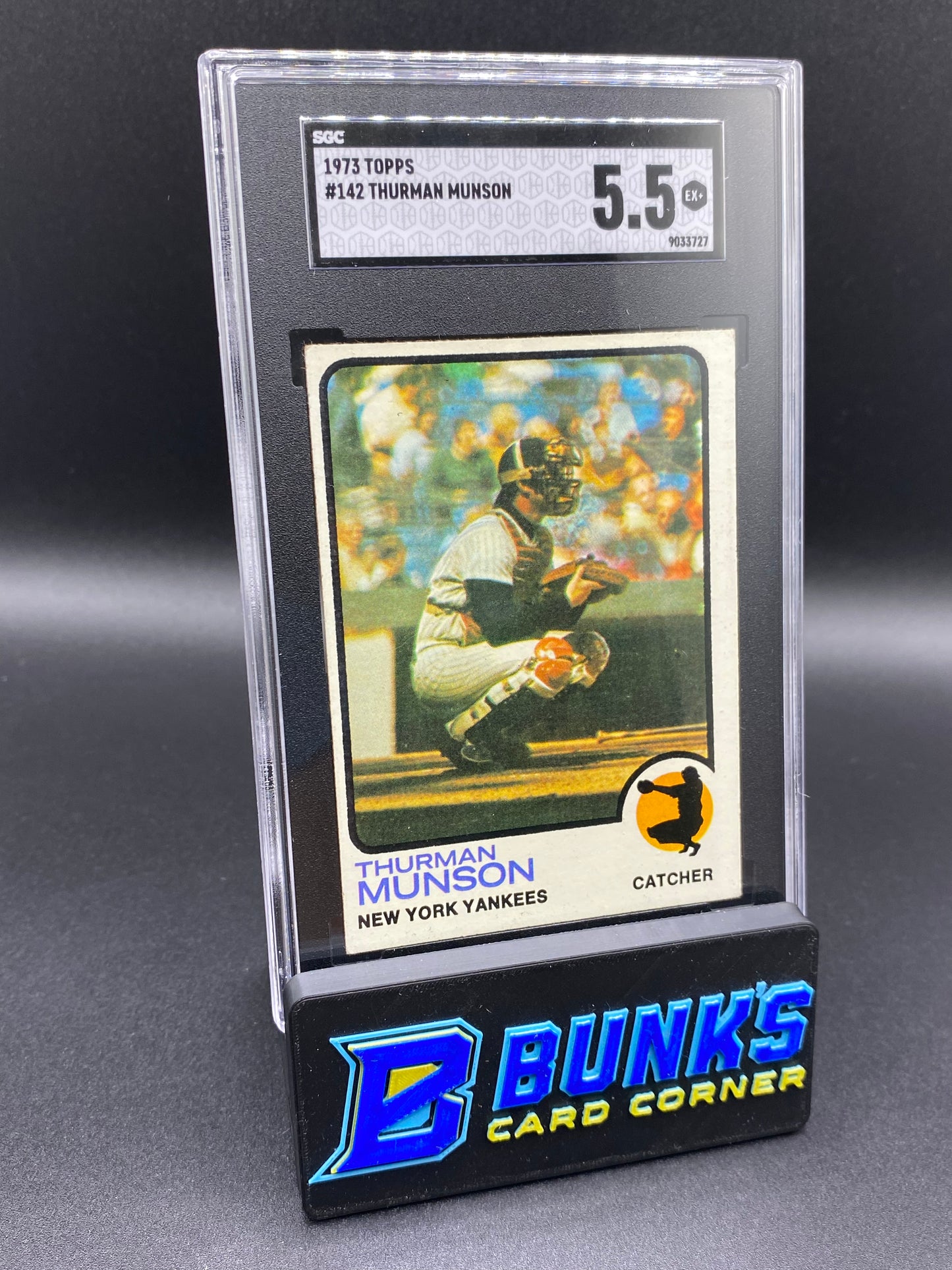 1973 Thurman Munson SGC 5.5
