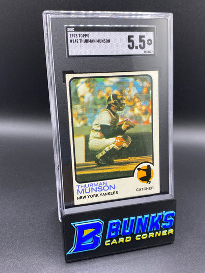 1973 Thurman Munson SGC 5.5