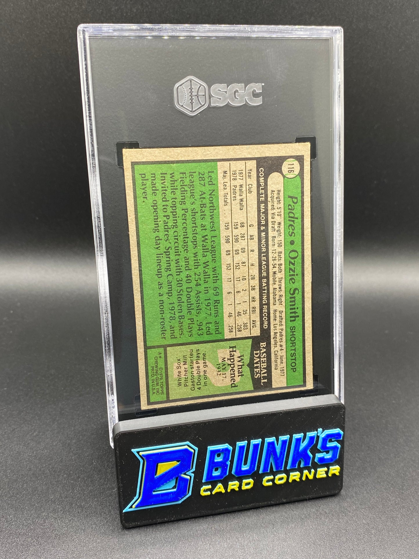 1979 Ozzie Smith SGC 5