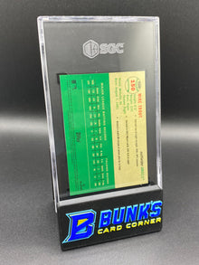 2023 Mike Trout Platinum Anniversary Blue Mini-Diamond Ref. 65/199 SGC 10