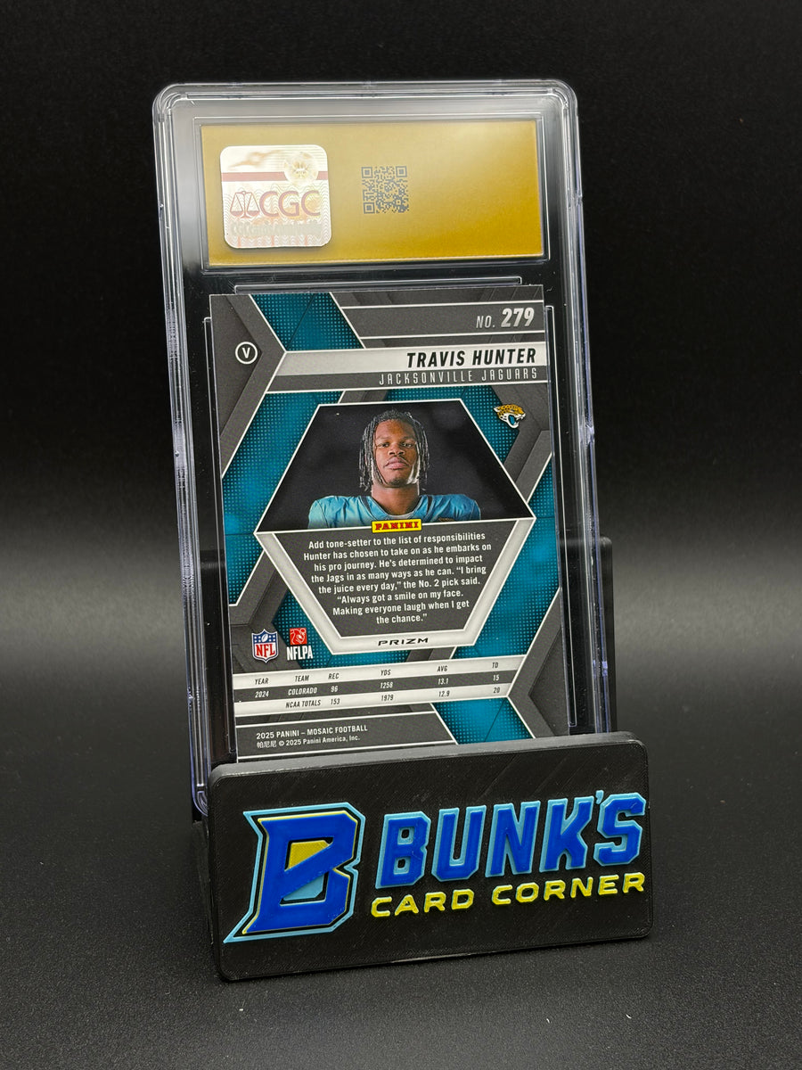 2025 Travis Hunter Camo Pink Rookie Variation Panini Mosaic CGC Pristine 10 RC