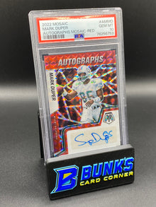 2022 Mark Duper Auto. Mosaic-Red PSA 10