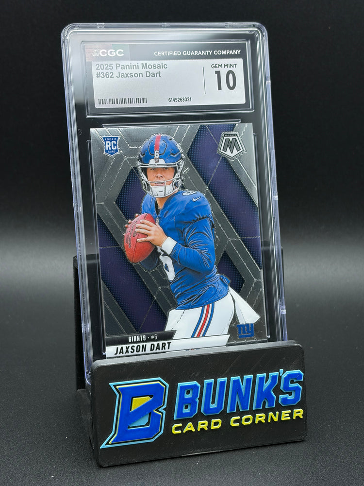 2025 Jaxson Dart Panini Mosaic CGC 10 RC