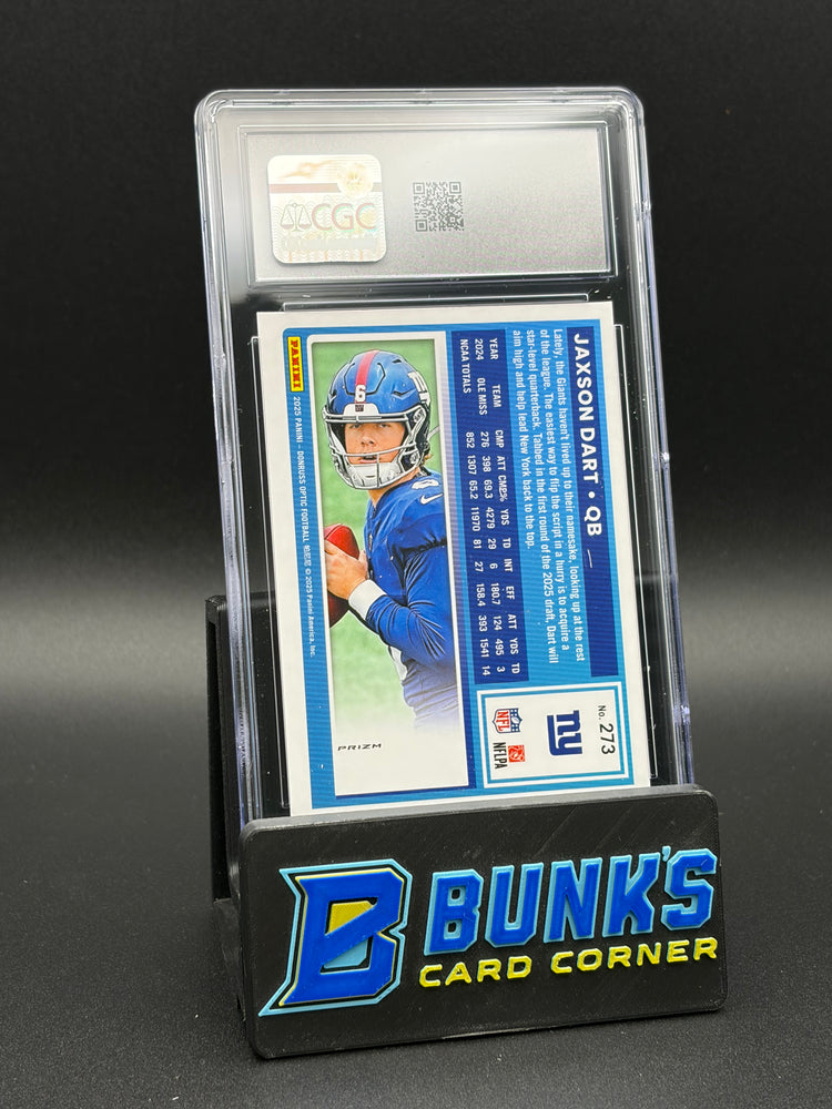 2025 Jaxson Dart Pink Donruss Optic CGC 9.5 RC