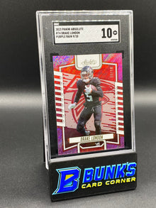 2023 Drake London Purple Rain SGC 10