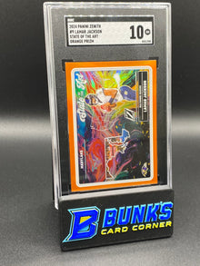 2024 Lamar Jackson State Of The Art Orange Prizm SGC 10