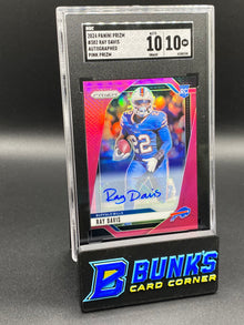 2024 Ray Davis Auto. Pink Prizm SGC 10/10