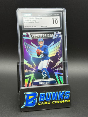 2025 Jaxson Dart Panini Phoenix CGC 10 RC
