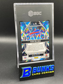 2024 Keon Coleman Prizmatic Green Prizm SGC 10