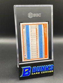 2021 JT Realmuto Sig. Series '18 Topps Buyback 1/1 SGC 10/9.5
