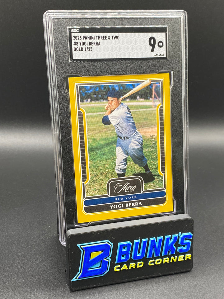 2023 Yogi Berra Gold 1/25 SGC 9