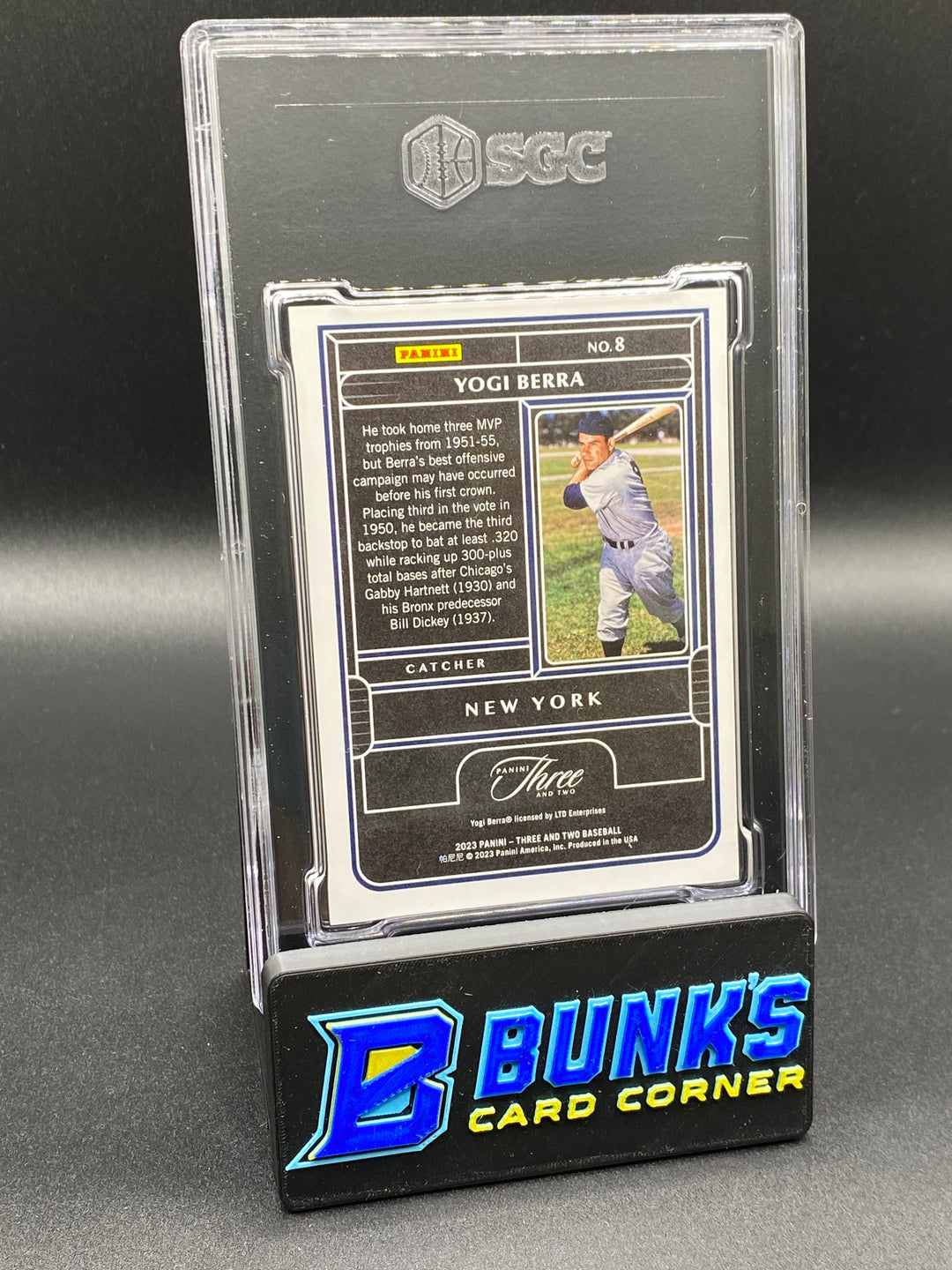 2023 Yogi Berra Gold 1/25 SGC 9