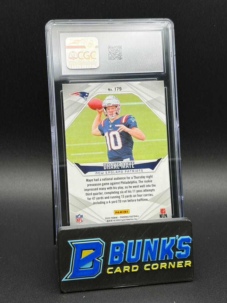 2024 Drake Maye Panini Phoenix CGC 10 RC