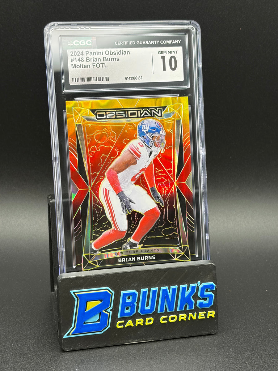 2024 Brian Burns Molten FOTL Obsidian CGC 10 1/14