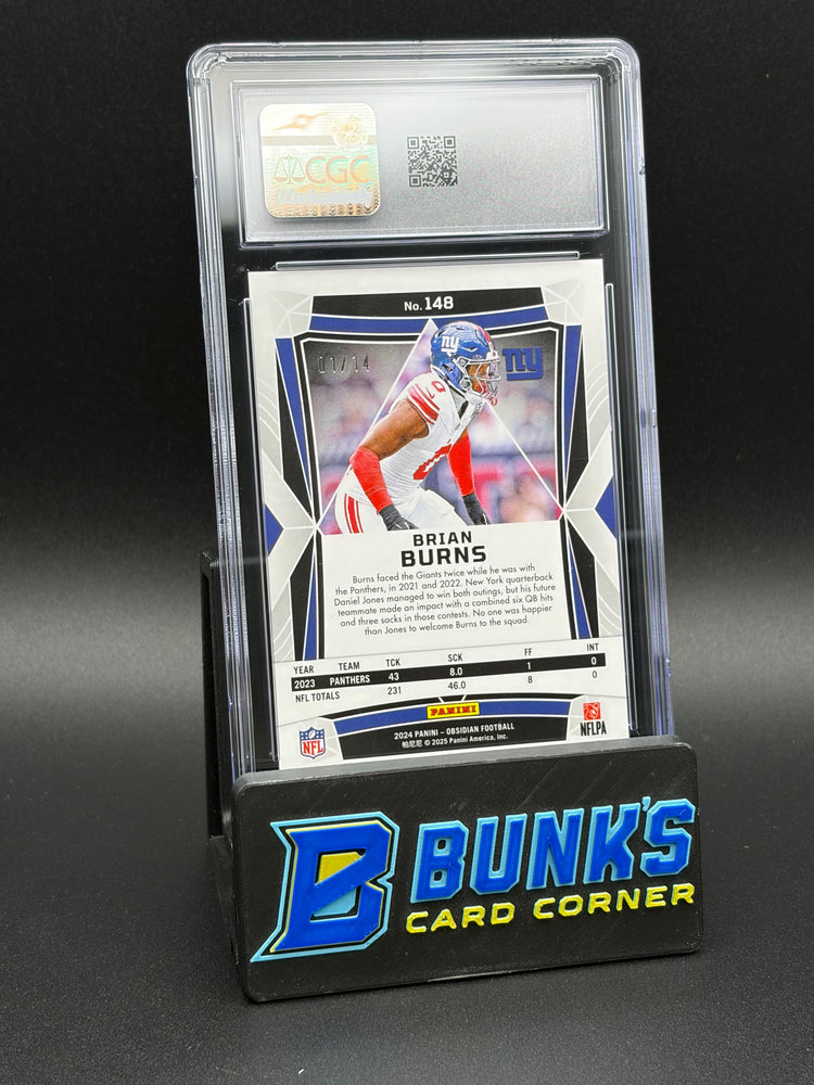 2024 Brian Burns Molten FOTL Obsidian CGC 10 1/14