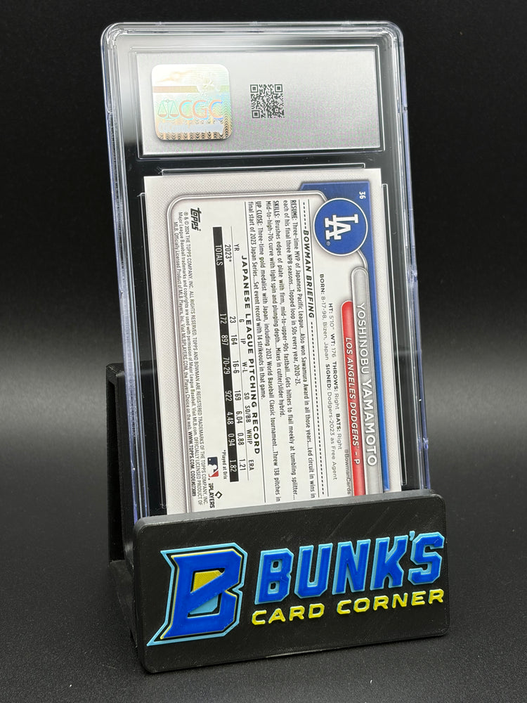 2024 Yoshinobu Yamamoto Bowman CGC 9.5 RC