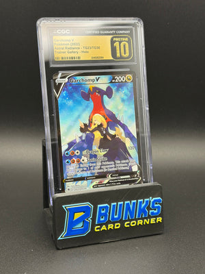 Garchomp V Trainer Gallery Holo CGC Pristine 10