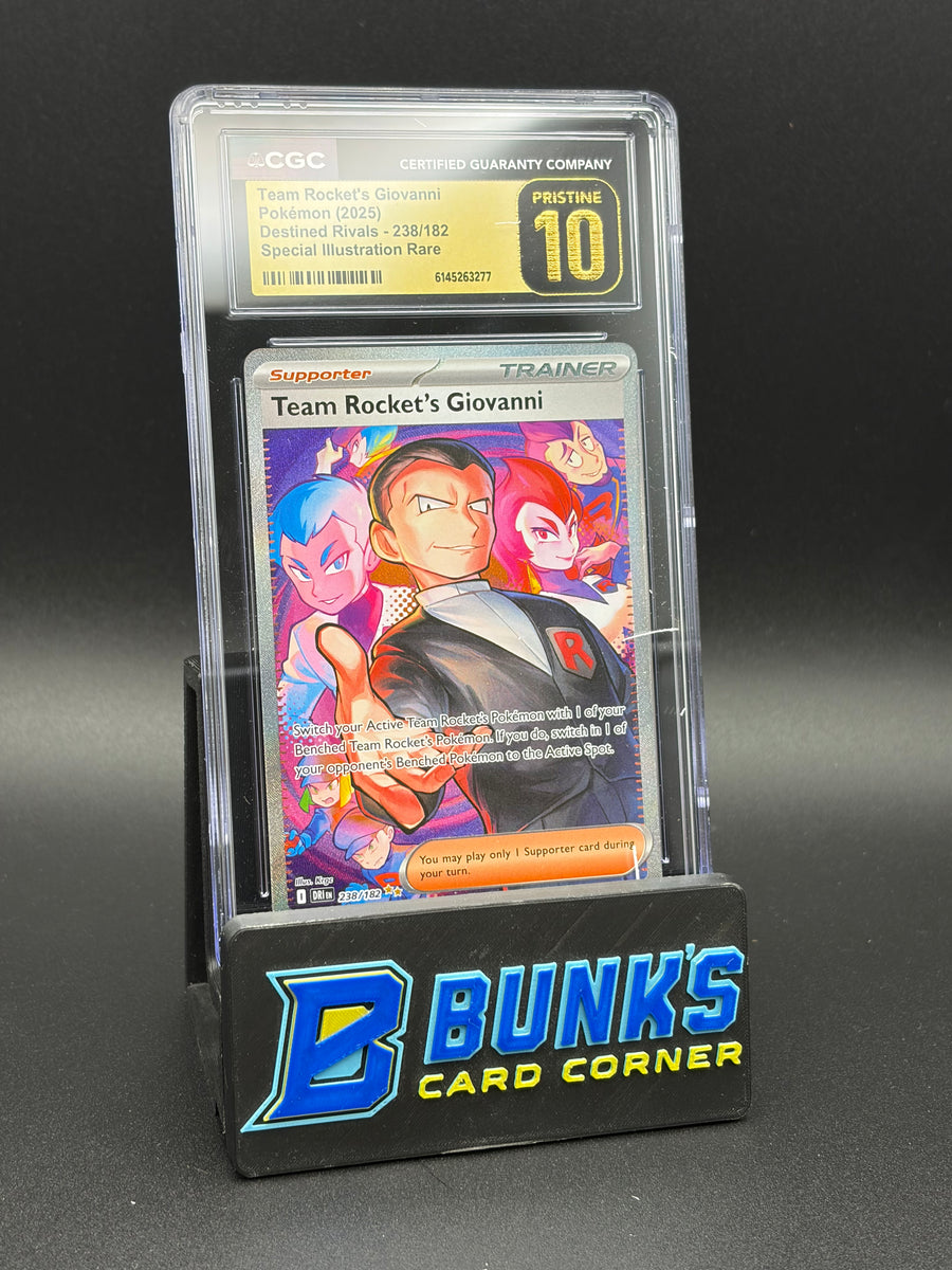 Team Rocket's Giovanni SIR CGC Pristine 10
