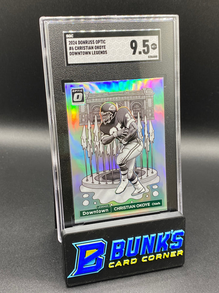2024 Christian Okoye Downtown Legends SGC 9.5