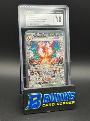 Charizard ex SIR CGC 10
