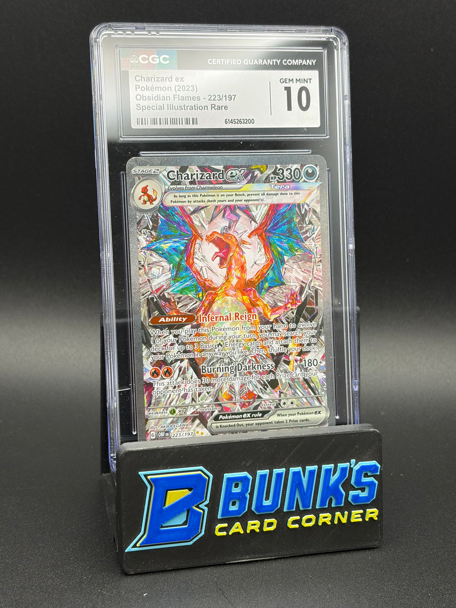 Charizard ex SIR CGC 10