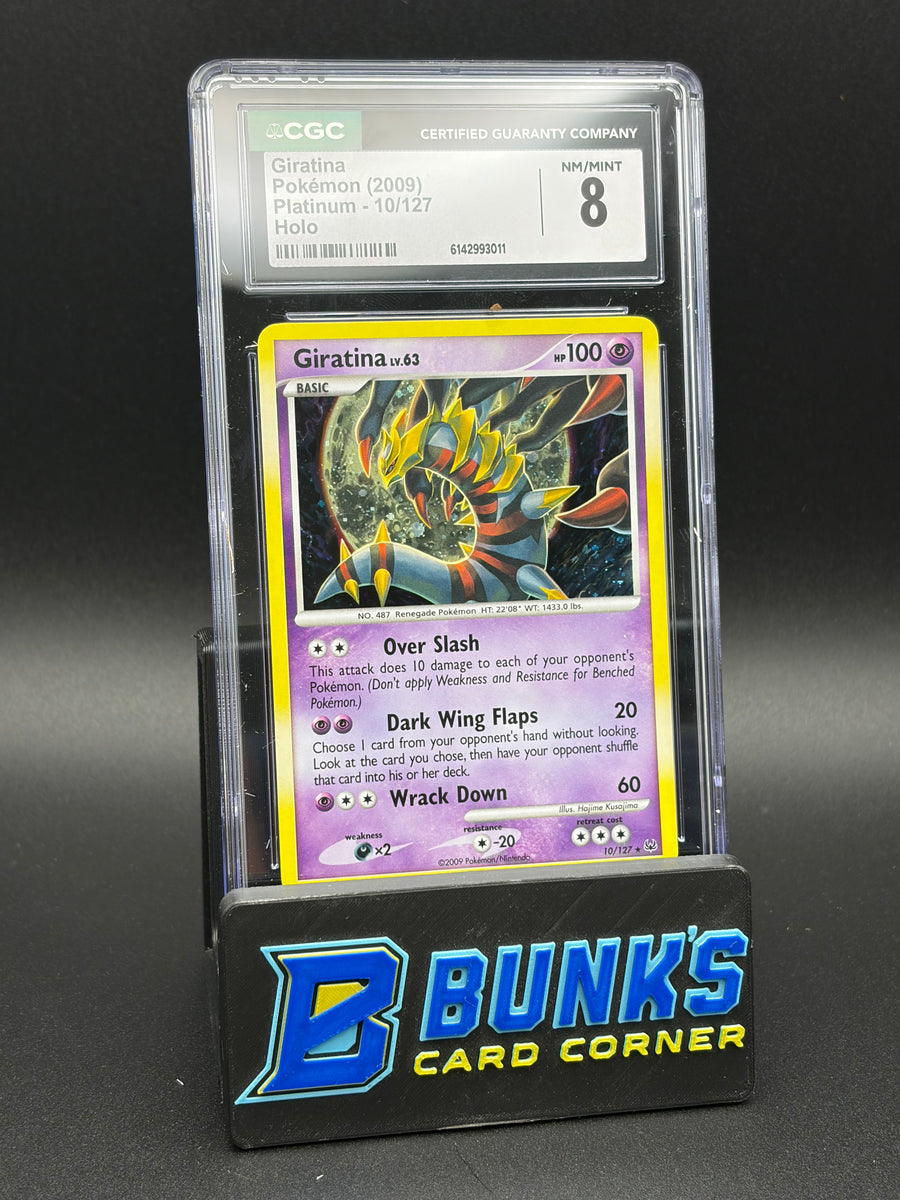 Giratina Holo Platinum CGC 8