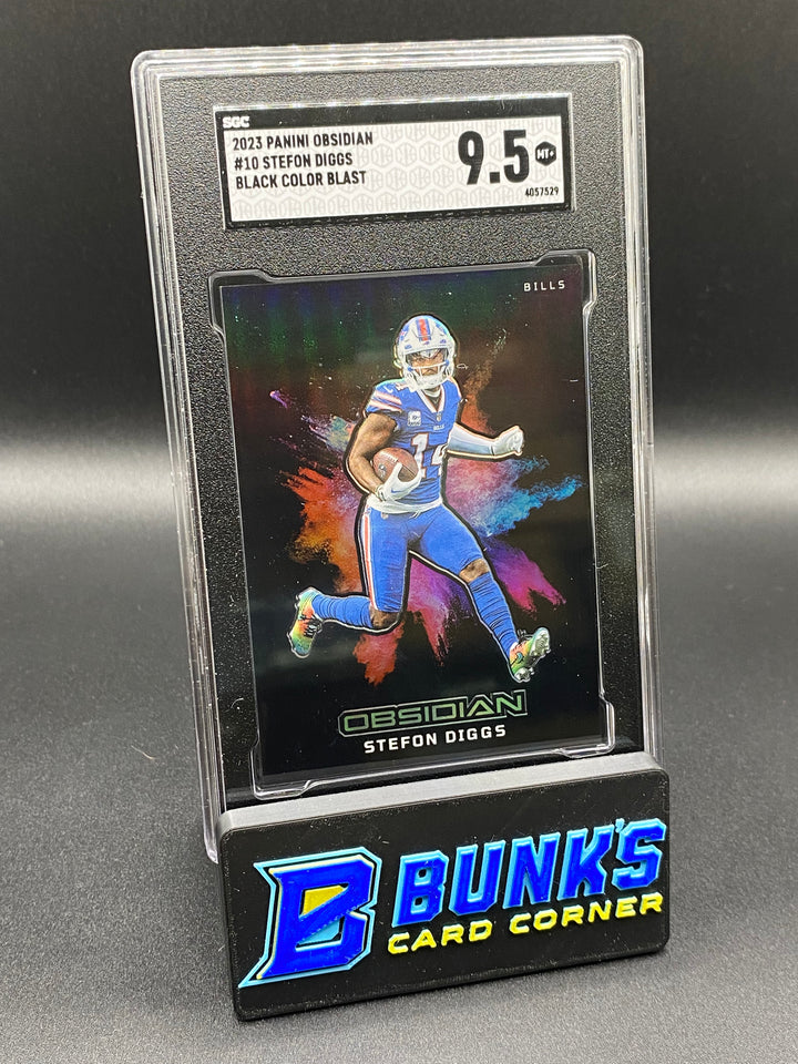 2023 Stefon Diggs Black Color Blast SGC 9.5