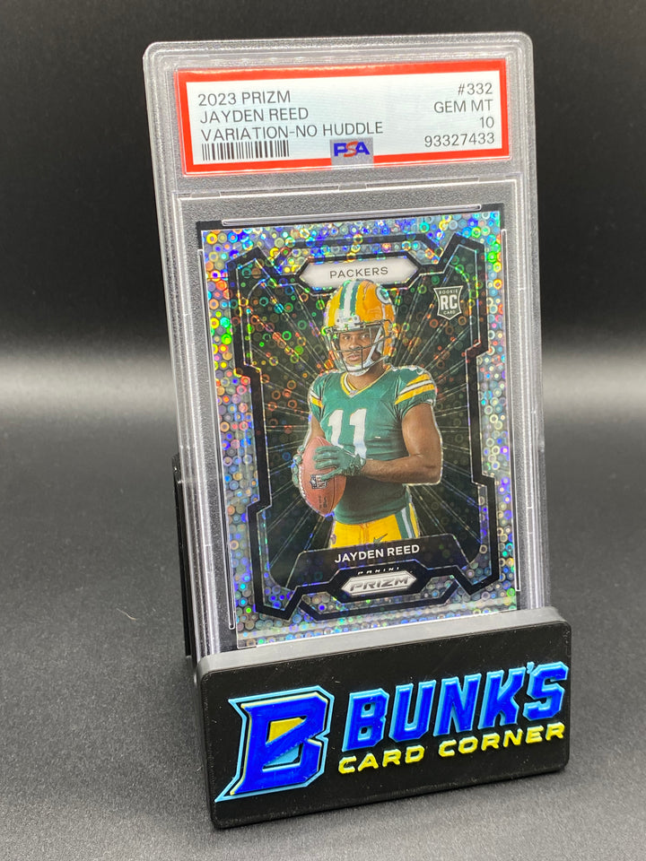 2023 Jayden Reed Variation-No Huddle PSA 10