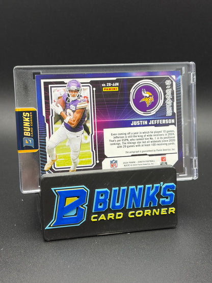 2024 Justin Jefferson Zenith Auto 61/99