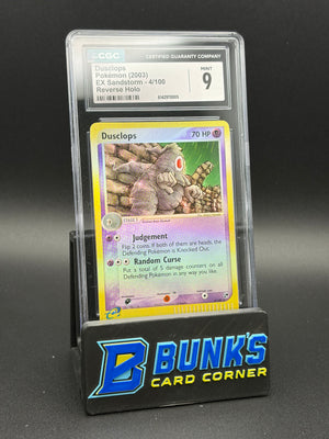 Dusclops Reverse Holo CGC 9