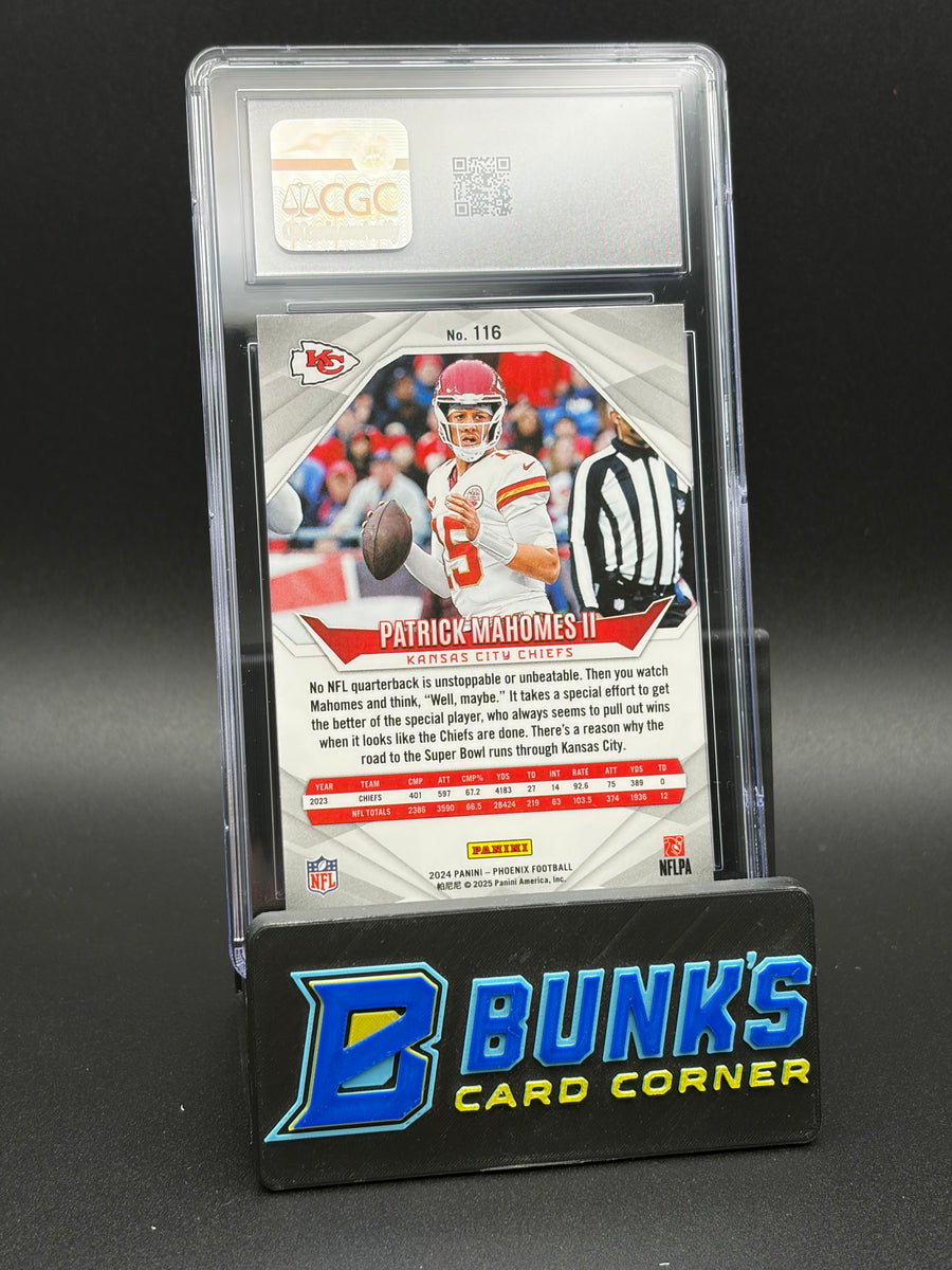2024 Patrick Mahomes II International Phoenix CGC 10