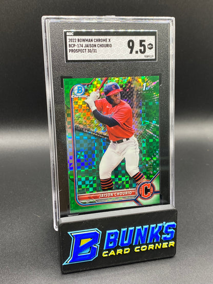 2022 Jaison Chourio Prospect 30/31 SGC 9.5